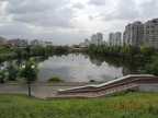 Киев, район Позняки. Одно из озёр.